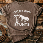 I do my own stunts