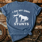 I do my own stunts
