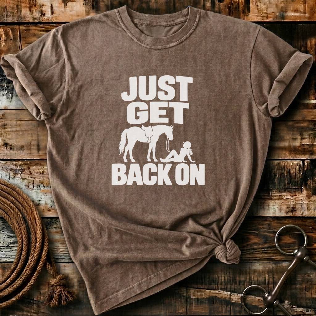 JUST GET BACK ON
