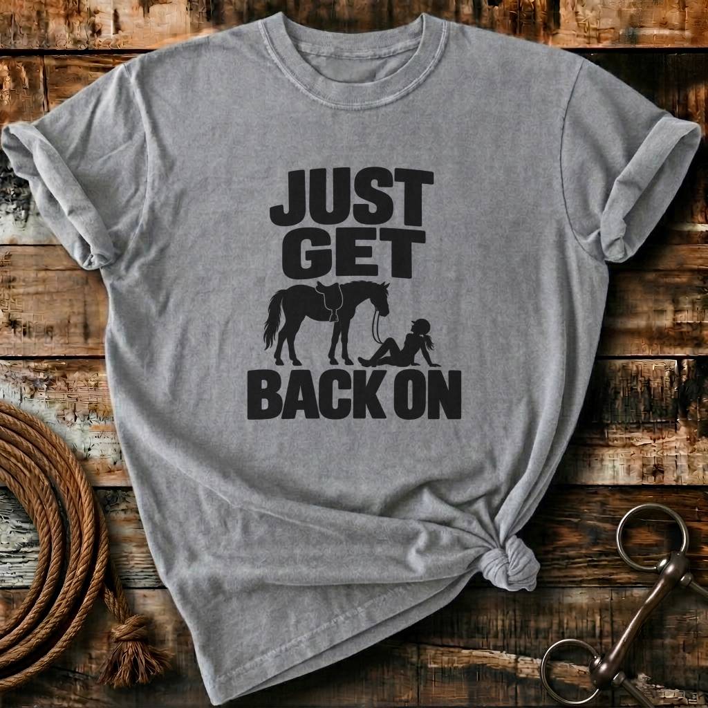 JUST GET BACK ON