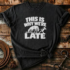 THIS IS WHY WE ARE LATE