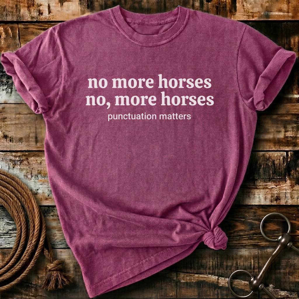 NO MORE HORSES