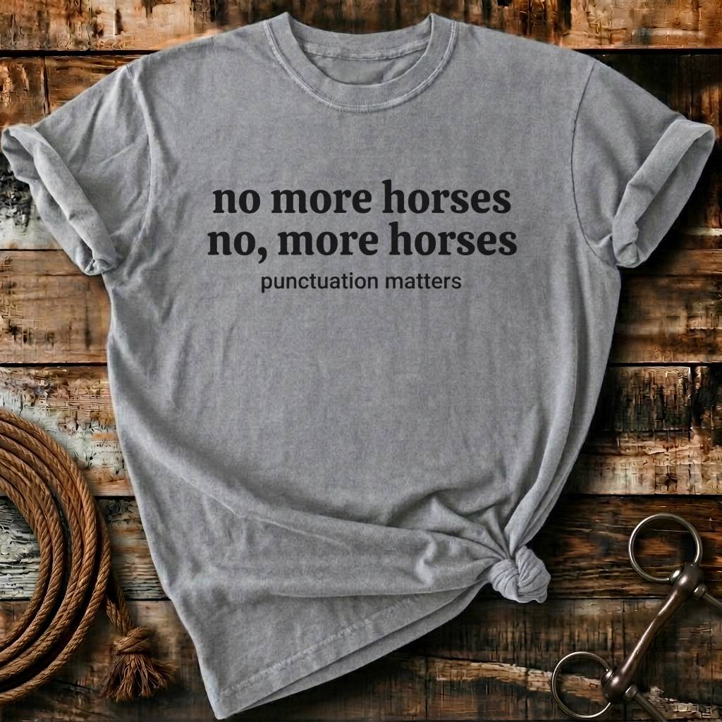 NO MORE HORSES