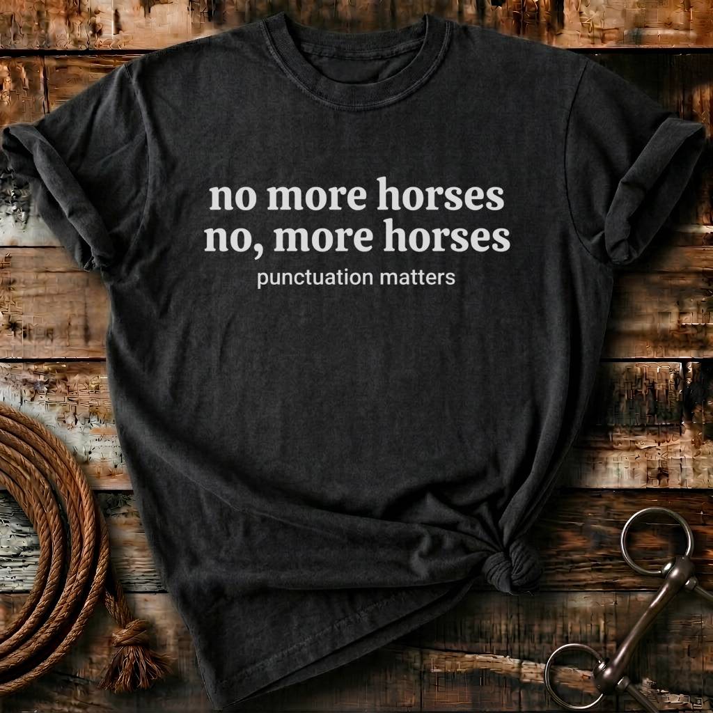 NO MORE HORSES