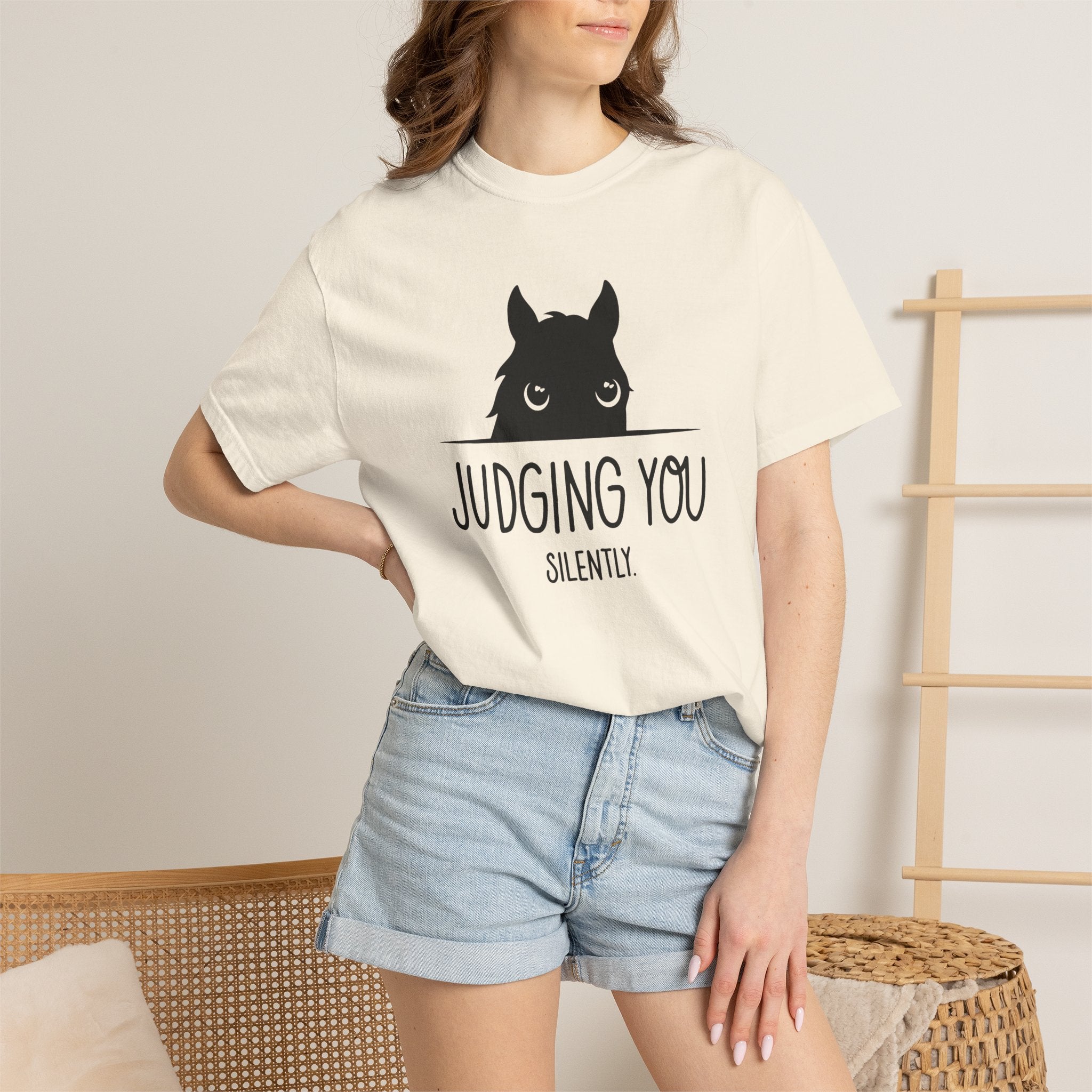 judging you silently