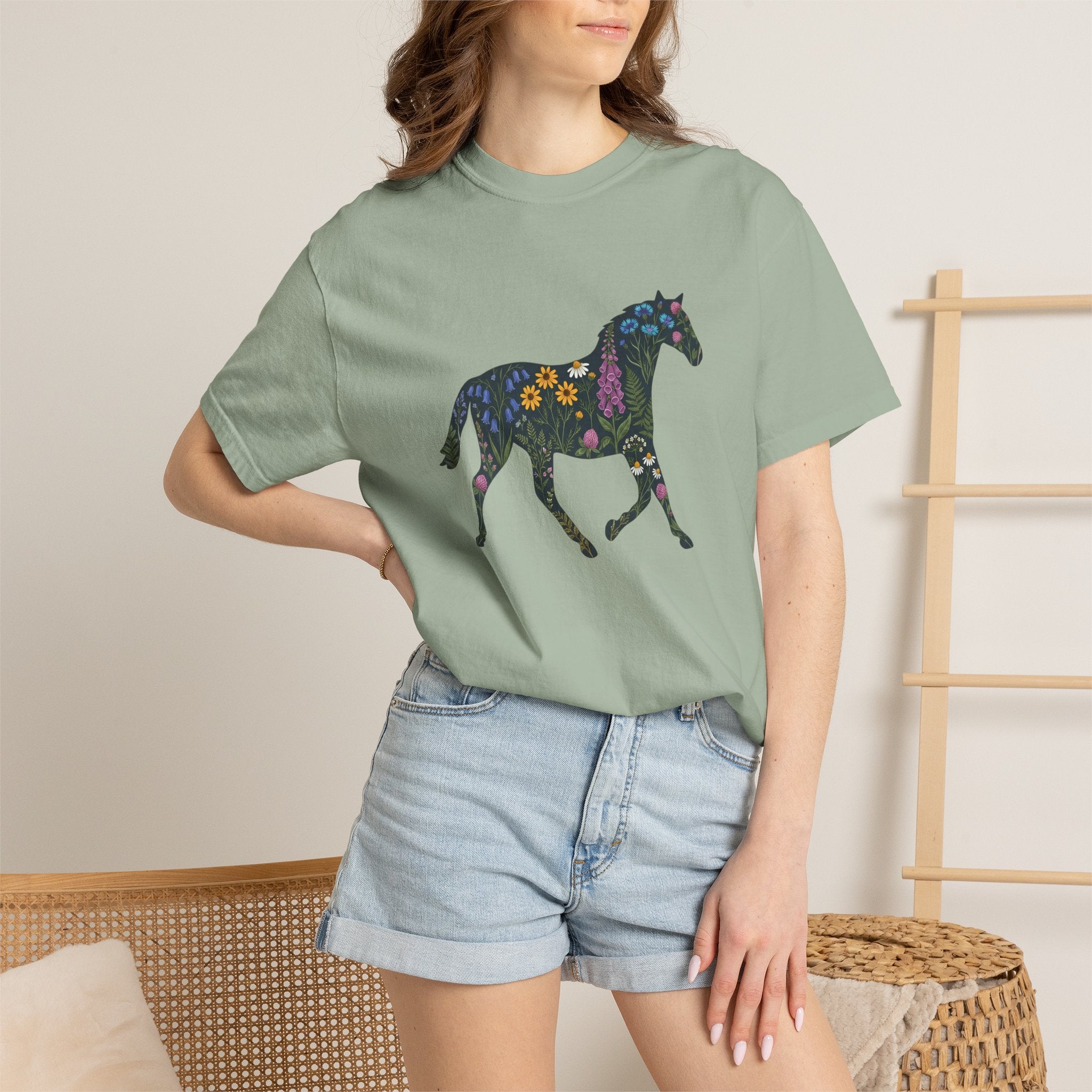Floral Horse