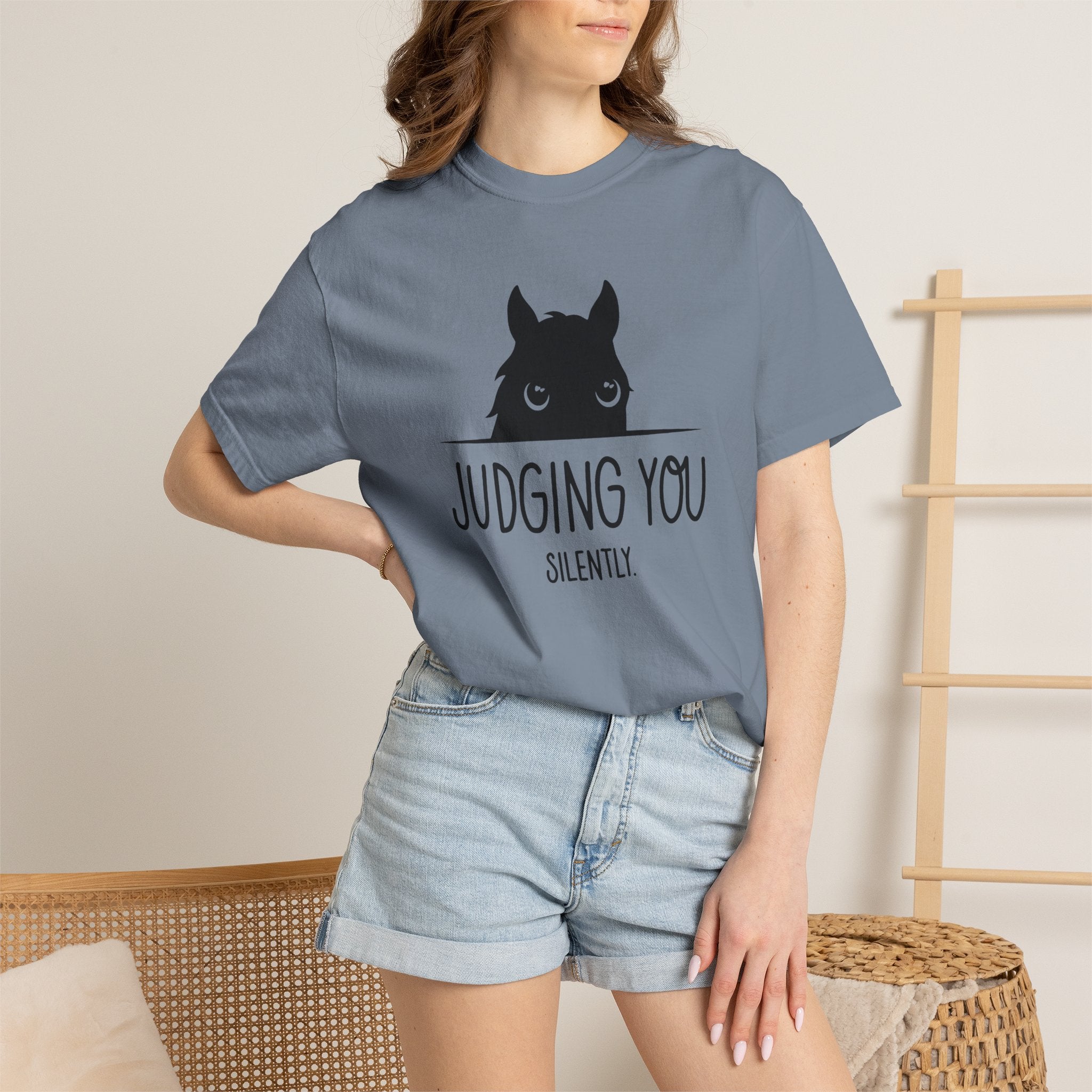 judging you silently