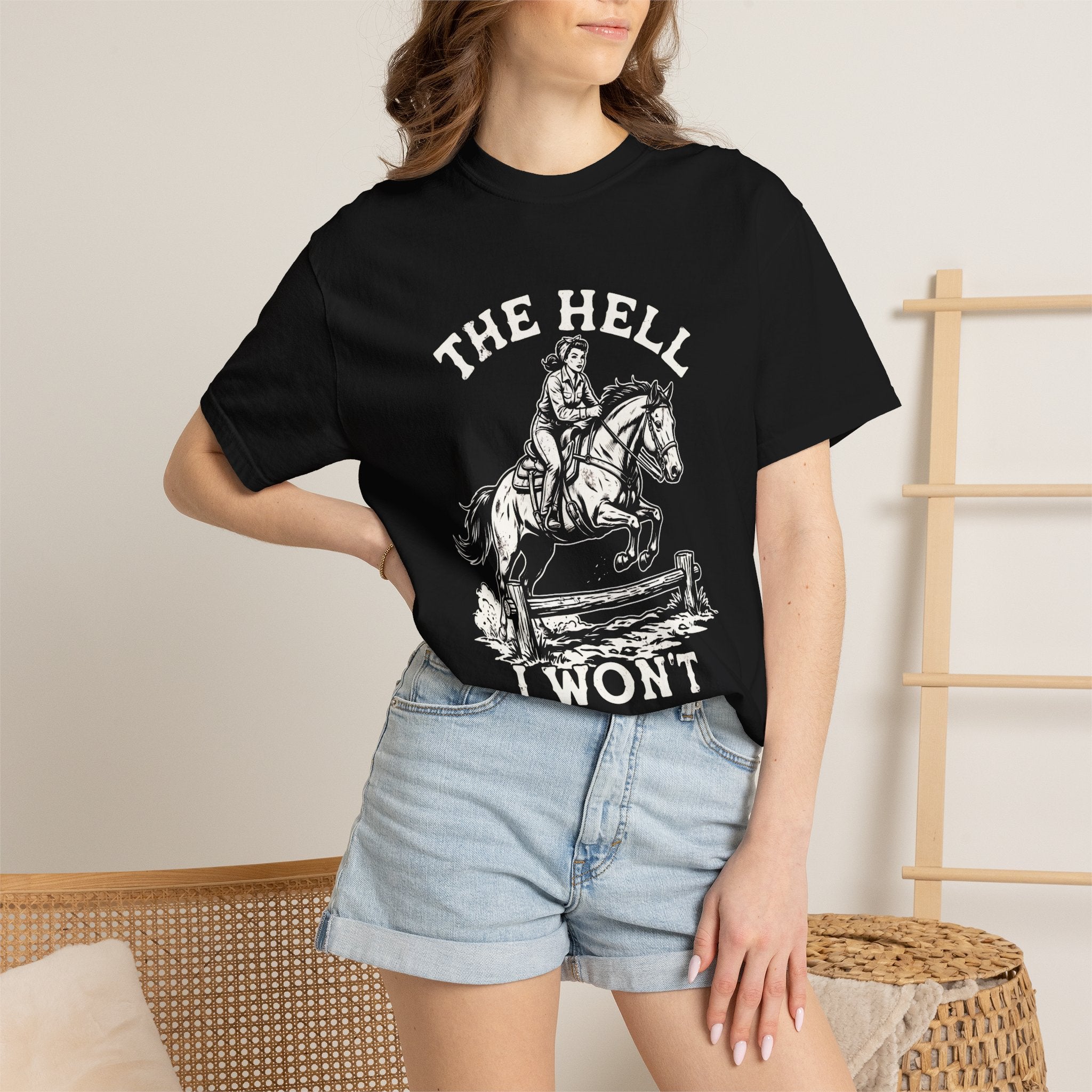 The hell I won't