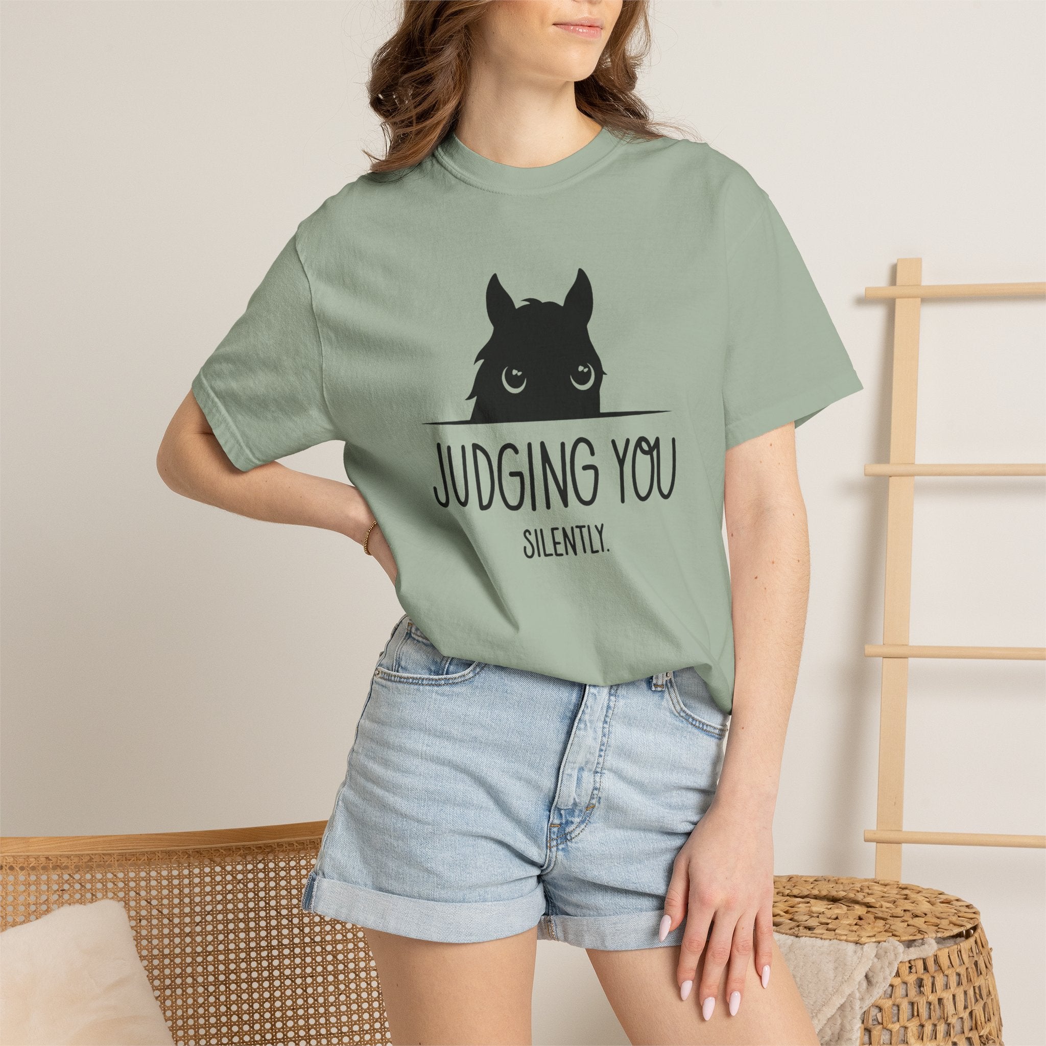 judging you silently