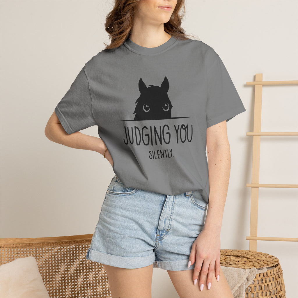 judging you silently