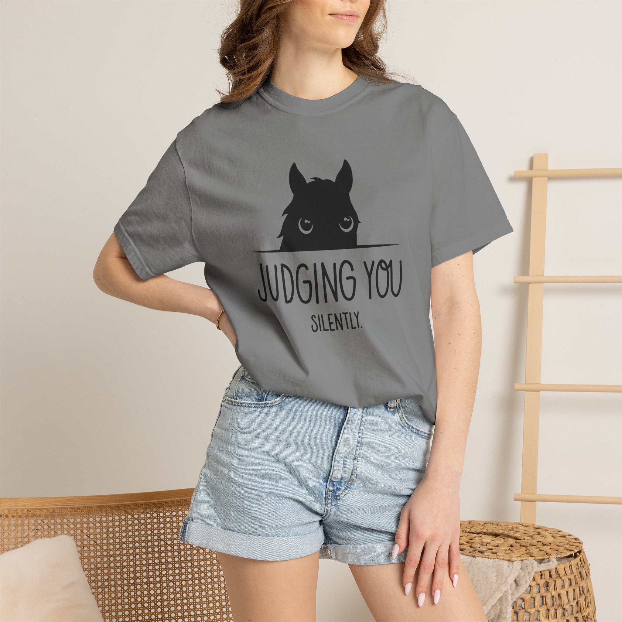 judging you silently