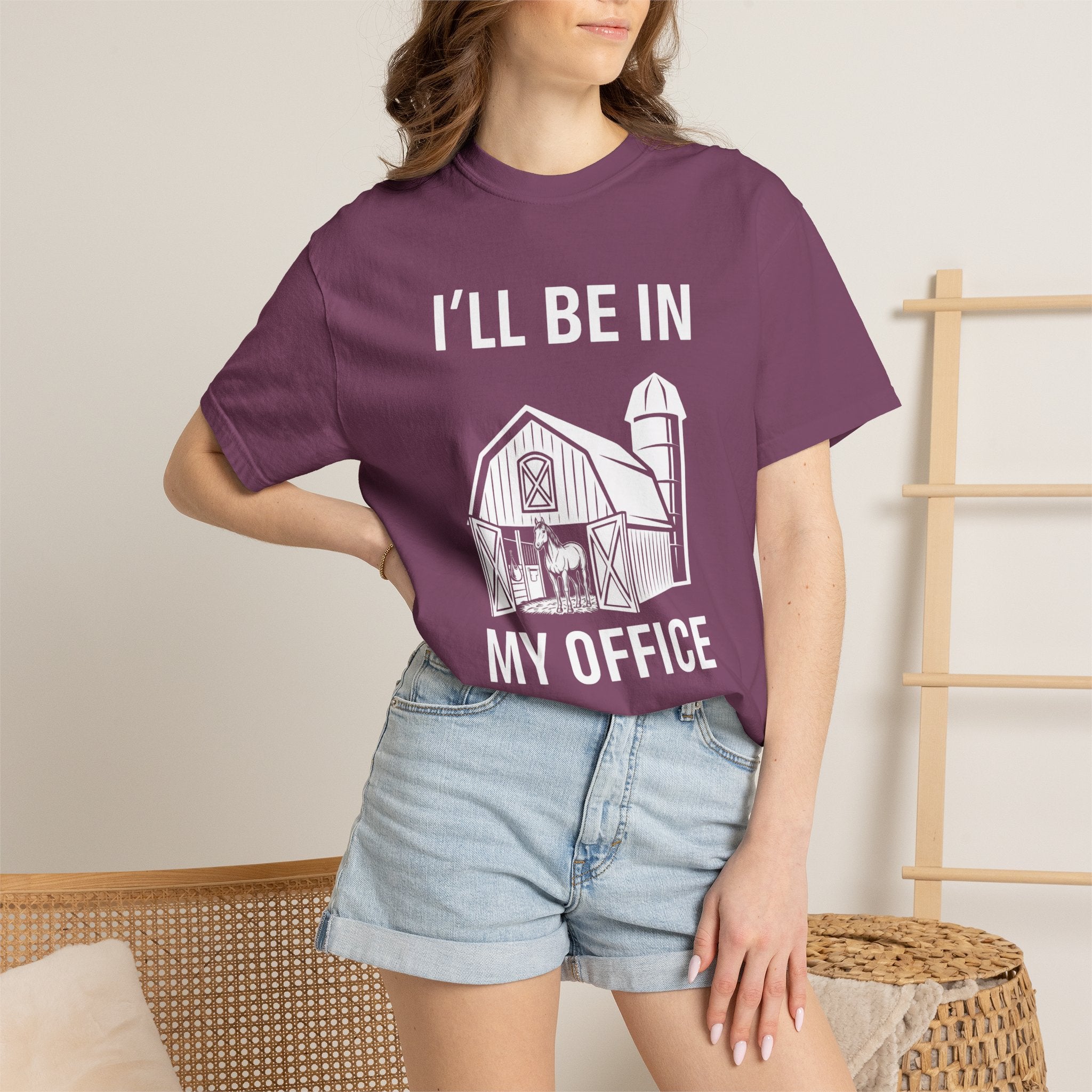I'll be in my office