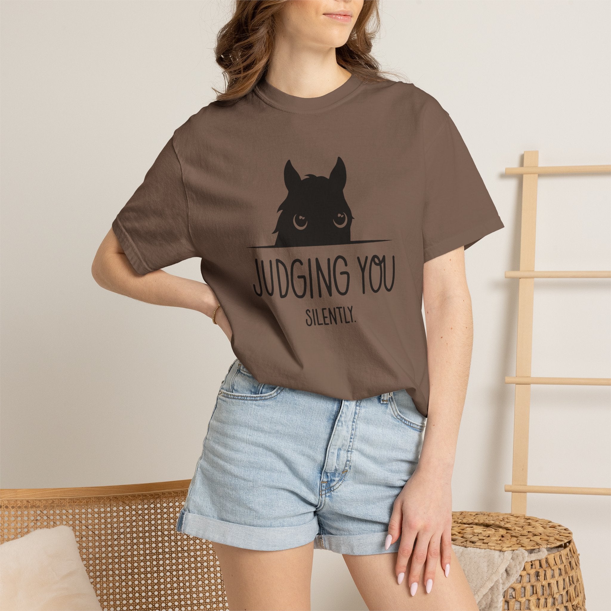 judging you silently