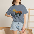 Sunset Forest Horse