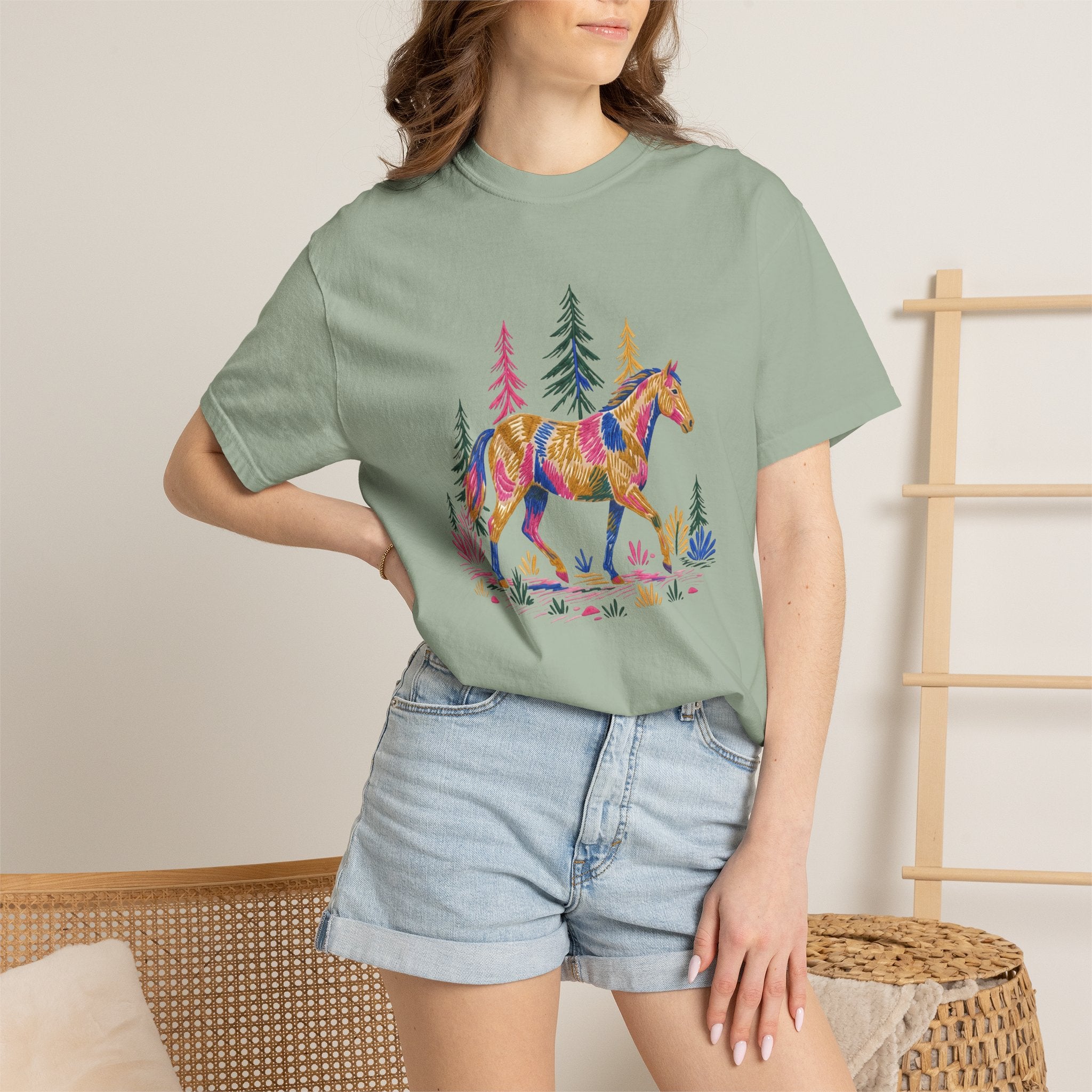 Colour full horse