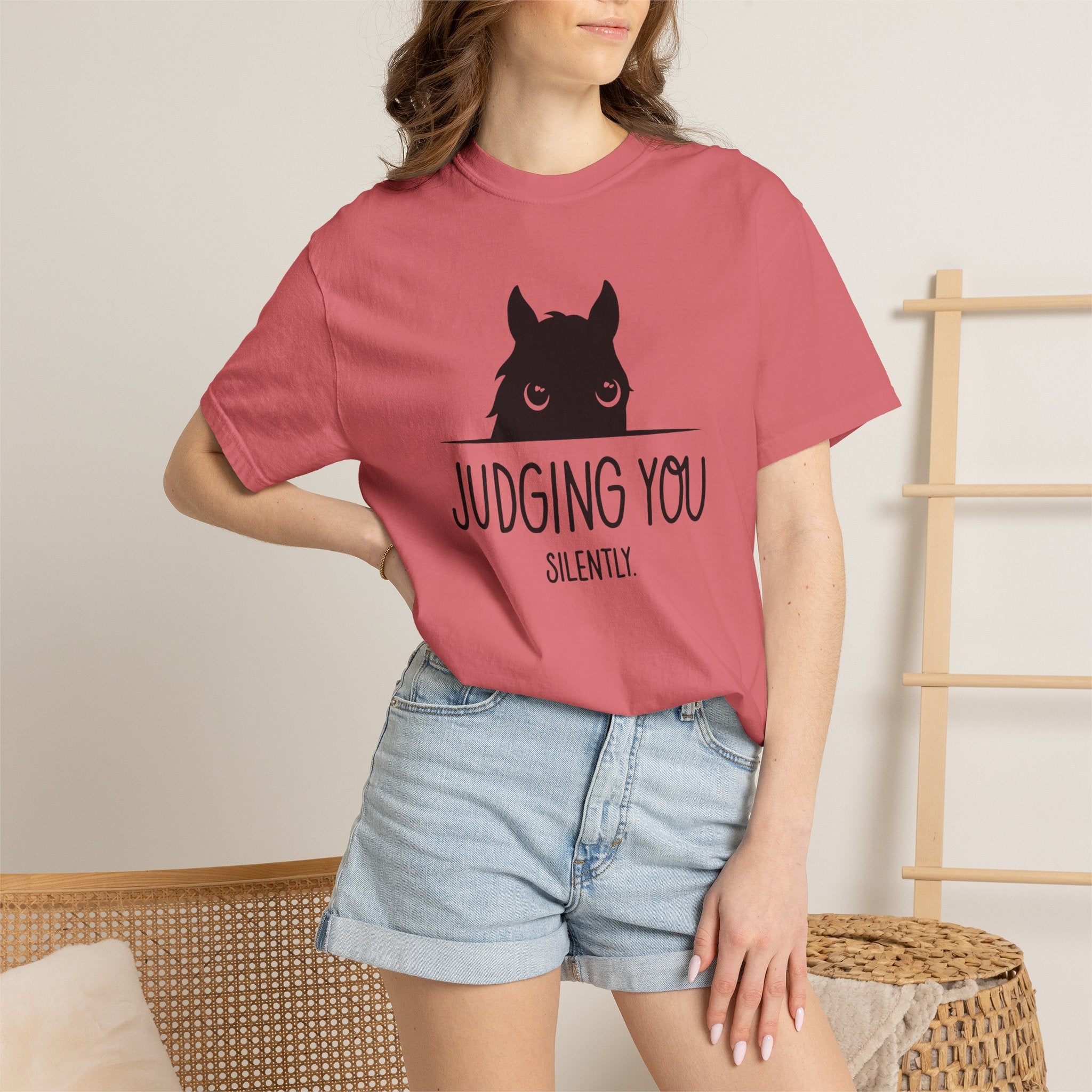 judging you silently